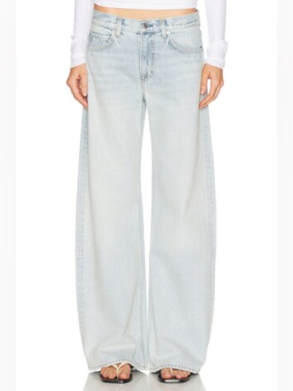 GRLFRND Rory Short Rise Baggy - Picture 3 of 16